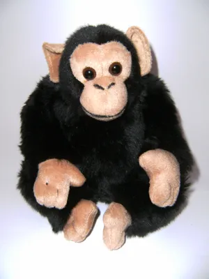 Produktbild von Plüschtier Schimpanse, 18 cm, Kuscheltiere Stofftiere Affe Affen Tier Zootier