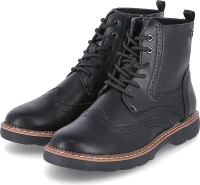 Produktbild von Schnürrstiefeletten, 11-Deutsch:38, Color:schwarz