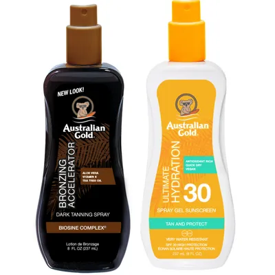 Produktbild von Australian Gold Spray Accelerator + Sprühgel SPF30