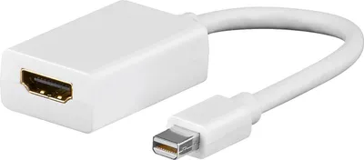 Obrázek produktu pro adaptér goobay Mini-DisplayPort na HDMI DisplayPort 1.2/Vysokorychlostní HDMI adaptér