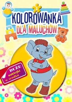 Produktbild von Kolorowanka dla maluchów 1 (Malbücher für Kinder)