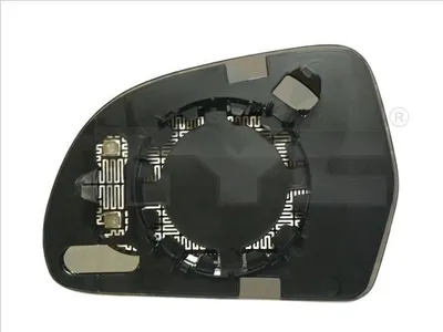Produktbild von TYC Spiegelglas Außenspiegel Rechts für AUDI A4 Avant (8K5, B8) Konvex Beheizbar 302-0071-1