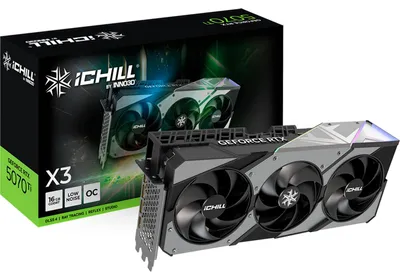 Image de Inno3D RTX5070 TI iChill X3 16GB GDDR7 HDMI 3xDP