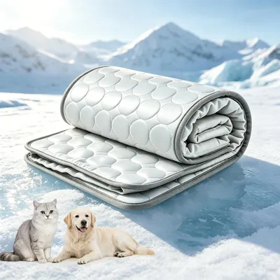 Productafbeelding van Koelmat hond - Zelfkoelend - Wasbaar - 70 x 55 cm