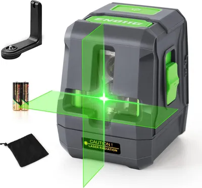 Produktbild von Selbstnivellierende Kreuzlinienlaser bis 25m mit magnetischer Halterung und Schutzhülle