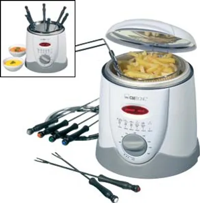 Obrázok produktu pre Clatronic FFR 2916 Single 1 l Samostatná fritéza 900 W sivá, biela