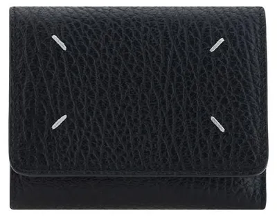 Produktbild von Maison Margiela Geldbörse aus Kalbsleder in Schwarz