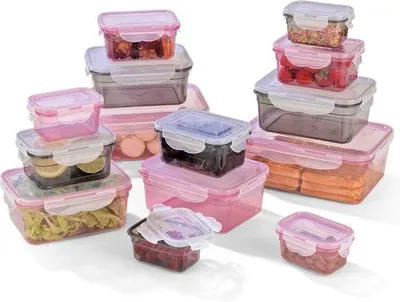 Produktbild von Aromafrischer Vorratsbehälter für Lebensmittel, BPA-frei, mikrowellen- & spülmaschinengeeignet, tropfwasserdicht, stapelbar