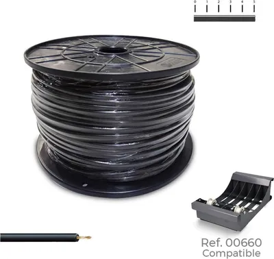 Zdjęcie produktu dla Wąż elektryczny Sediles h07z1-k czarny 1,5 mm 500 m