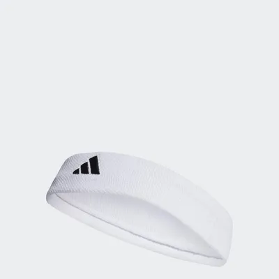 Produktbild von adidas Uni Tennis Headband Hairband, White/Black, XS