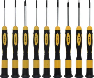 Produktbild von NOREX Präzisionsschraubendreher Set magnetisch | Schlitz Kreuz Torx Mini Schraubendreher Set | Feinmechaniker kleine Schraubenzieher Set
