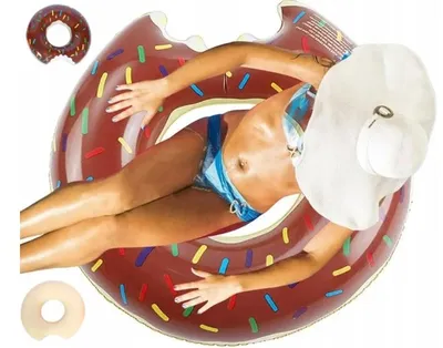 Produktbild von Martom Schwimmring Donut groß 90 cm XXL