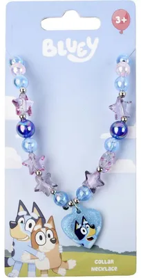 Image de Collier Bluey pour enfants - Collier stylé et bijoux pour filles