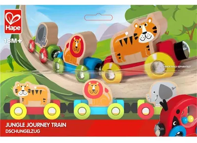 Produktbild von Hape E3807, Zug, 1,5 Jahr(e), Mehrfarbig