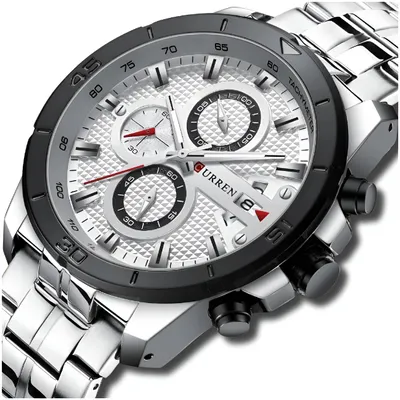 Obrázok produktu pre Pánske Hodinky Curren Classic Elegantné Chronograf S Dátumom 4 Farby