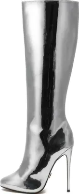 Produktbild von Giaro Stiefel in Übergrößen Silber BRANDY LIQUID SILVER große Damenschuhe