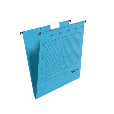 Zdjęcie produktu dla Falken Hängemappe 11287760 seitlich offen blau 5 St./Pack.