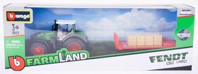 Immagine prodotto di Traktor Fendt 1050 Vario z przyczepą i kostkami słomy