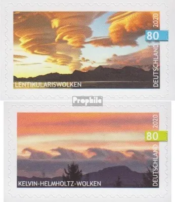 Produktbild von Briefmarken BRD 2020 Mi 3531-3532 (kompl.Ausg.) selbstklebende Ausgabe gestempelt Himmelsereignisse
