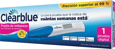 Immagine prodotto di Test di gravidanza Clearblue con indicatore delle settimane - 1 unità