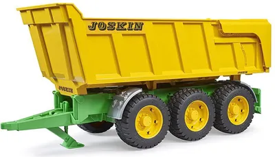 Produktbild von bruder 02212 - Joskin Wannenkippanhänger - 1:16 Kippanhänger, Transportanhänger, Bordwandanhänger, Muldenkipper, Traktorzubehör, Landwirtschaft, Bauernhof