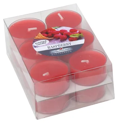 Produktbild von Duftteelichter im 12er Pack Raspberry 18/38 mm ca. 4 h