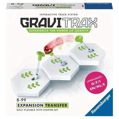 Image de Ravensburger GraviTrax Transfer, Pistes de balle, 8 ans, 9 pièces