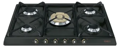 Produktbild von Smeg SR775AO, Anthrazit, Integriert, Gaskochfeld, 5 Zone(n), 5 Zone(n), Groß