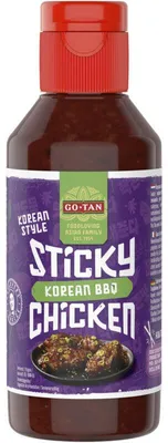 Produktbild von Go-Tan Sticky Chicken Korean-Style BBQ Sauce 220g – Würzige süßliche Marinade