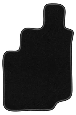 Produktbild von Fahrermatte Velours für SsangYong Musso 1993-2005 (SUV) – 1-tlg, Schwarz, passgenau – Wielganizator BASIC