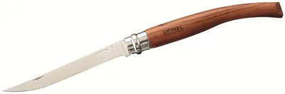 Image de Opinel Slim-Line, taille 12, inoxydable, bois de padouk,