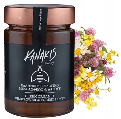 Produktbild von Kanakis | Honig - Blüten- und Waldhonig - 500 G - Naturprodukt - Aus Griechenland