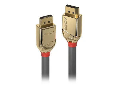 Produktbild von Lindy 36293, 3 m, DisplayPort, DisplayPort, Männlich, Männlich, Gold