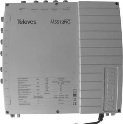 Produktbild von Televes Multischalter MS512NG 745904