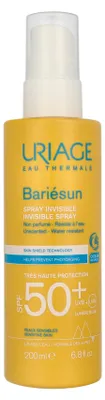Immagine prodotto di Uriage Bariesun Invisible Spray Protezione solare spray senza profumo SPF50+, 200 ml