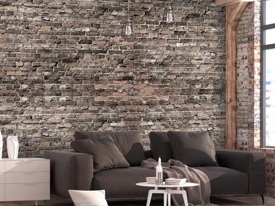 Produktbild von Vlies Fototapete Ziegel 400x280 cm Tapeten Wandtapete XXL Steine f-B-0143-a-d