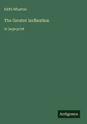 Produktbild von The Greater Inclination