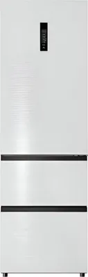 Produktbild von PKM WFD400ENFDWB Kühl-Gefrierkombination mit Display, NoFrost French-Door, Weiß gebürstet