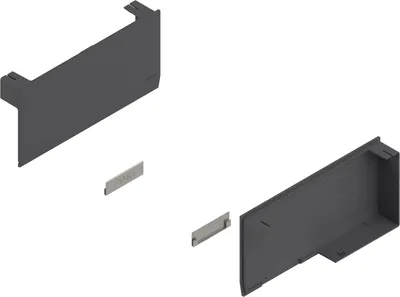 Image de BLUM AVENTOS HK TOP Jeu de caches, plastique gris foncé