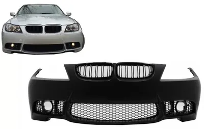 Obrázek produktu pro Nárazník s mřížkou pro BMW řady 3 (E90, E91) facelift 2008-2011, sedan/kombi, design M3.