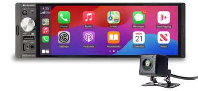 Produktbild von Caliber Caliber Autoradio Wireless CarPlay - 1 DIN - Bluetooth - DAB - Rückfahrkamera inklusive - 4 x 100 Watt - Schwarz