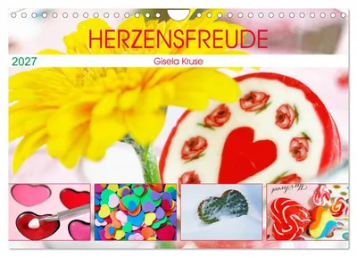 Produktbild von Herzensfreude (Wandkalender 2027 DIN A4 quer), CALVENDO Monatskalender