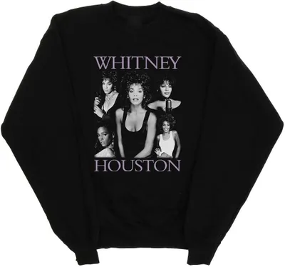 Produktbild von Whitney Houston - Sweatshirt für Damen BI42801 (M) (Schwarz)