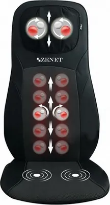 Zdjęcie produktu dla Mata masująca nakładka Shiatsu Zenet Zet-842