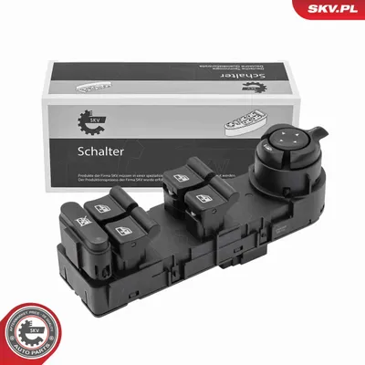 Obrázek produktu pro ESEN SKV 37SKV526 Spínač elektrického ovládání oken pro ALFA ROMEO GIULIETTA (940) Spínač elektrického ovládání předního levého okna