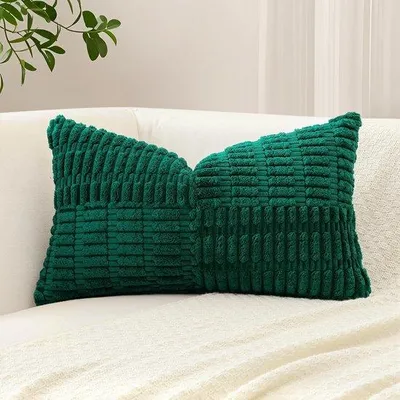Produktbild von Geoptimized Titel Unyqoos®️ Dekorative Corduroy Kissenbezug mit gestreiftem Boho-Design für jeden WohnraumKorte Verkoopbeschrijving Verleihen Sie Ihrem Wohnraum mit dem Unyqoos®️ dekorativen Corduroy Kissenbezug einen Hauch von Boho-Charme. Dieser stilvolle Bezug ist nicht nur ein Blickfang, sondern auch aus hochwertigem Material gefertigt, das Komfort und Eleganz vereint.Uitgebreide Productbeschrijving Der Unyqoos®️ dekorative Corduroy Kissenbezug ist die perfekte Ergänzung für jedes Zuhause. Hergestell