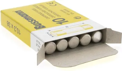 Produktbild von Sicherungseinsatz, Niederspannung, 6 A, AC 500 V, 10 x 38 mm, gL/gG, IEC C10G6 EATON