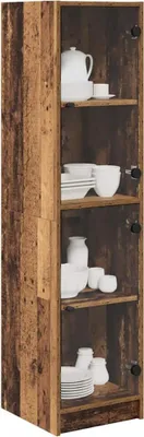 Immagine prodotto di vidaXL Credenza in legno vecchio 35 x 37 x 142 cm Materiale a base di legno