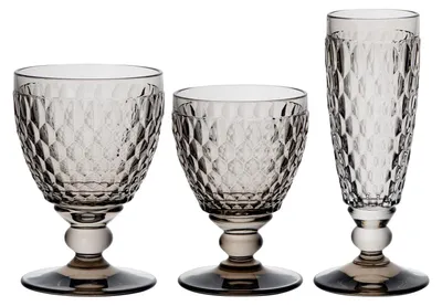 Produktbild von Villeroy & Boch Boston Coloured Wein- & Sektgläser 12er Set smoke