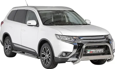 Image de Marchepieds Latéraux pour Mitsubishi Outlander Hybride 2015-2025 Acier Argent